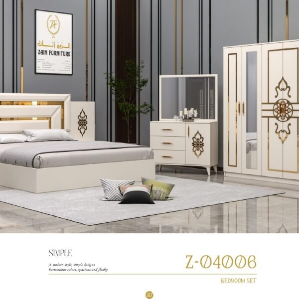 Turkey 6pcs Bedroom Set Z04006