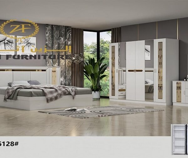 China 6pcs Bedroom SET 6128