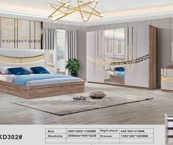China 6pcs Bedroom SET KD302