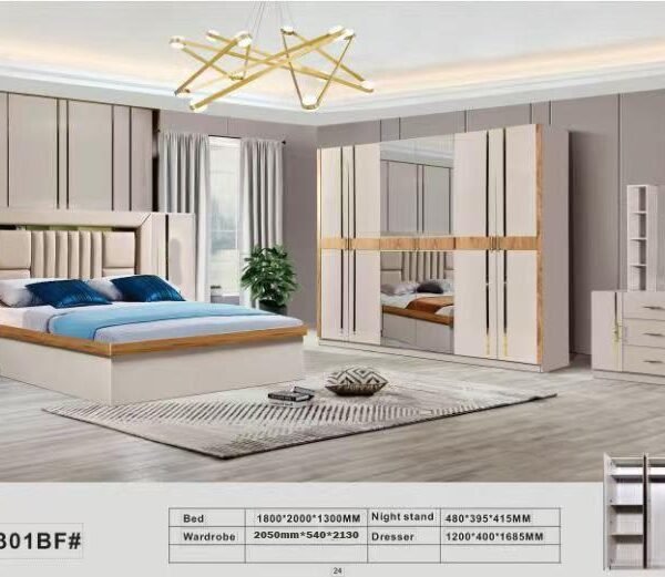 China 6pcs Bedroom SET 301BF