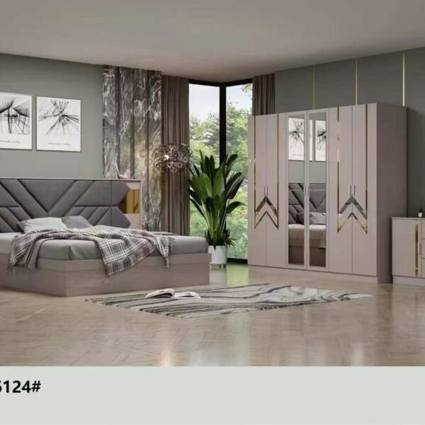 China 6pcs Bedroom SET 6124