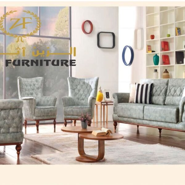 Luxury Light Sage Green Sofa Set